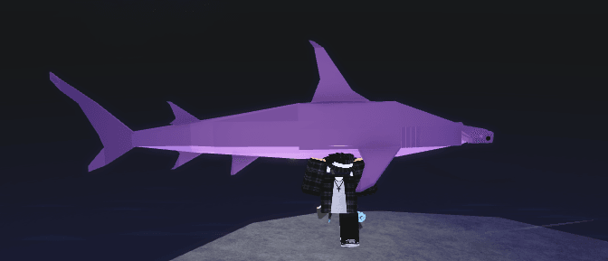 Sparkling Great Hammerhead Shark