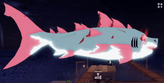 Sparkling Shiny Ancient Megalodon