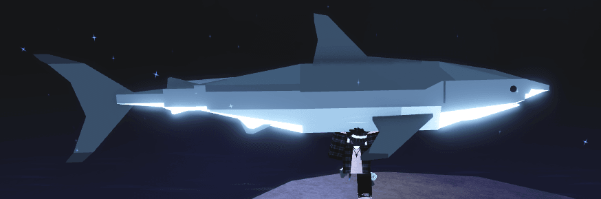 Shiny Great White Shark